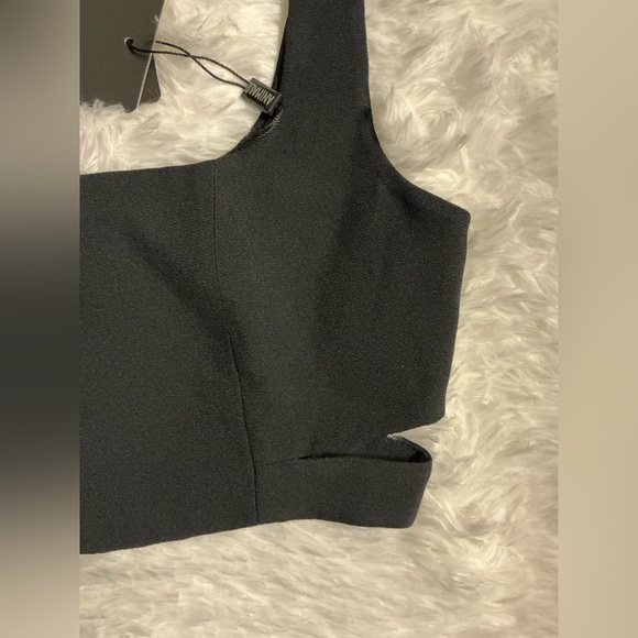Animale Alfaiataria Black Cropped Top - Size 36 (NEW With Tags!) 🖤✨ - Picture 7 of 7